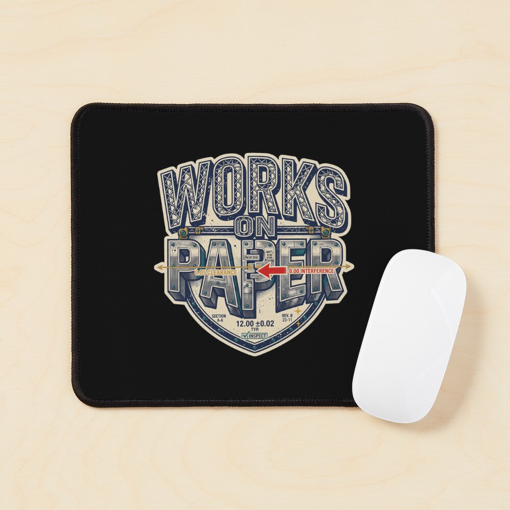 Item preview, Mouse Pad designed and sold by Typologystudios.