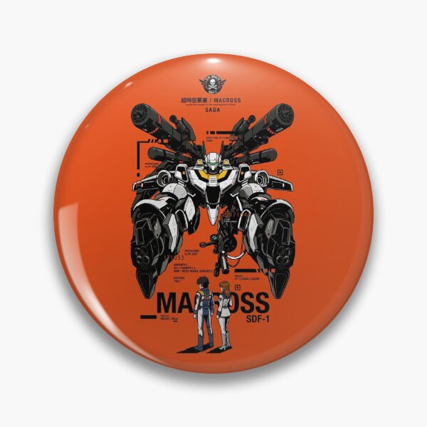 Item preview, Retro Valkyrie VF-1J – Japanese Mecha Space Fighter designed and sold by zumerdiego.
