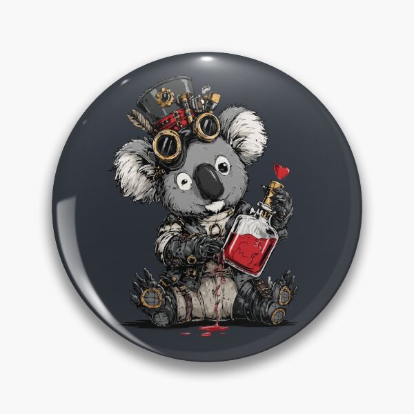Item preview, Steampunk Scientist Koala Love Potion Design designed and sold by RichardRags.