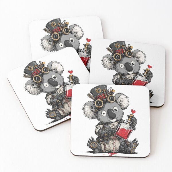 Item preview, Steampunk Scientist Koala Love Potion Design designed and sold by RichardRags.