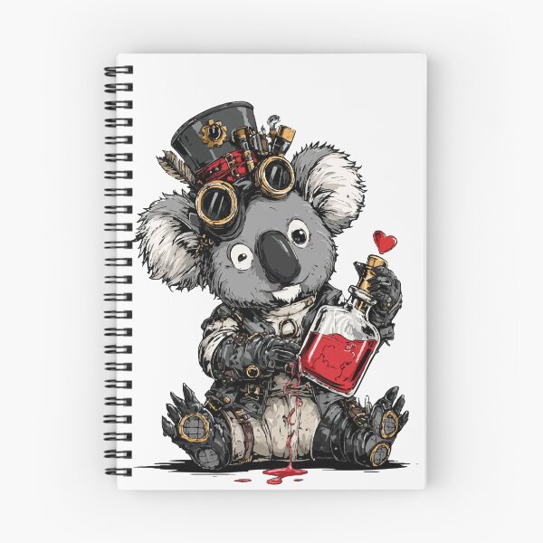 Item preview, Steampunk Scientist Koala Love Potion Design designed and sold by RichardRags.