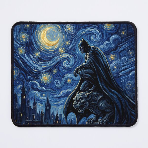 Item preview, Dark Vigilante Above Starry City designed and sold by The Mellonaire.