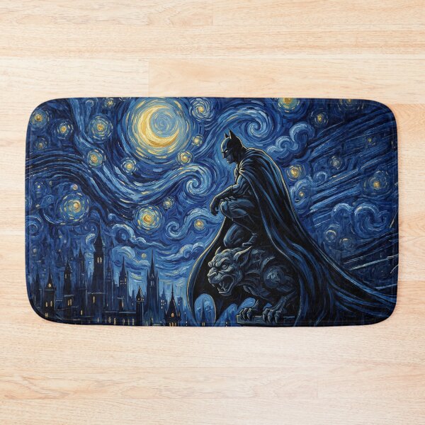 Item preview, Dark Vigilante Above Starry City designed and sold by The Mellonaire.