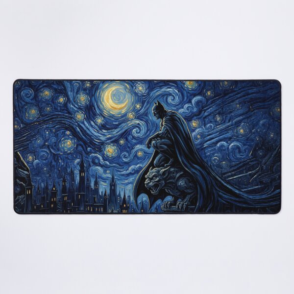 Item preview, Dark Vigilante Above Starry City designed and sold by The Mellonaire.