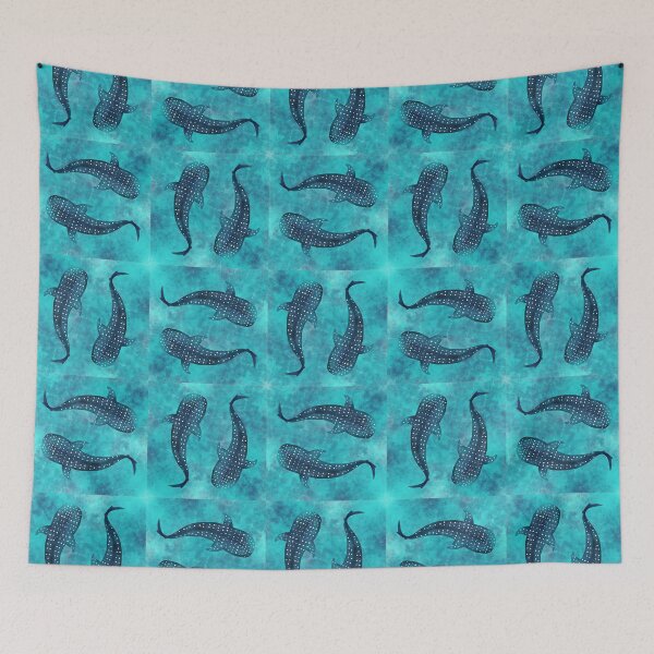 Item preview, Whale shark pattern designed and sold by Ana Gorozpe.