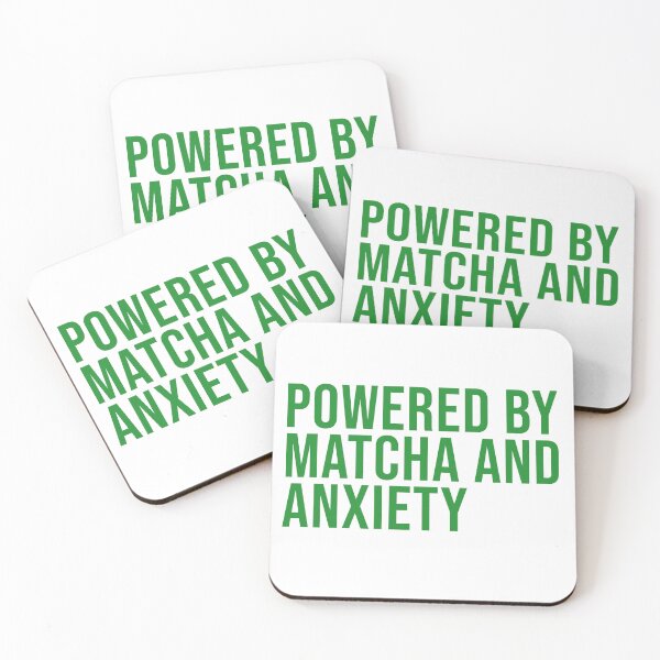 Item preview, powered by matcha and anxiety  (Neurodivergent Neurospicy and Nerdy) designed and sold by ZodiacGradient.