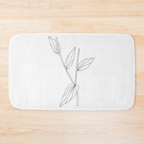 Item preview, Minimalist Botanical Line Art Leaf Branch Design designed and sold by pazis00.