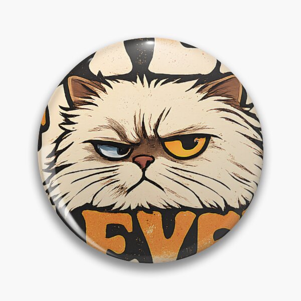Item preview, Specter Of Side Eye Persian Cat Typographic Halloween designed and sold by Retro Whiskers.