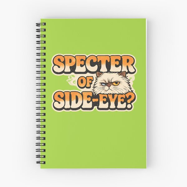 Item preview, Specter Of Side Eye Persian Cat Typographic Halloween designed and sold by Retro Whiskers.