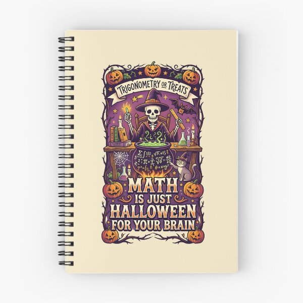 Item preview, Trigonometry or Treats - Halloween for mathematicians designed and sold by ParadoxParadox.