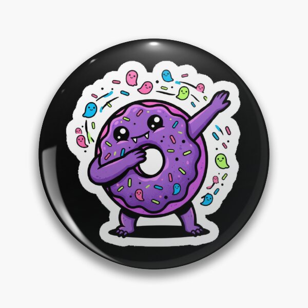 Item preview, Dabbing Superhero Donut Halloween Party Art designed and sold by DailySparks.