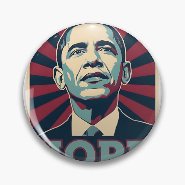 Item preview, Hope And Change Iconic Retro Style Artistic Illustration | ⭐⭐⭐⭐⭐ designed and sold by Dyonn.