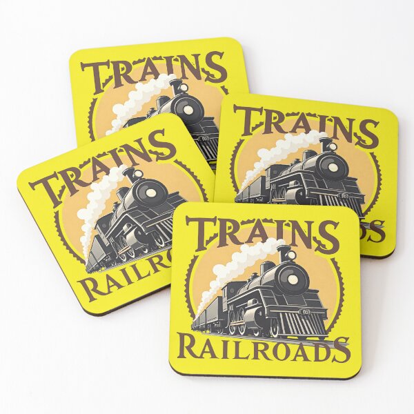 Item preview, Trains Railroads Autumn Badge designed and sold by Trains-and-Rail.