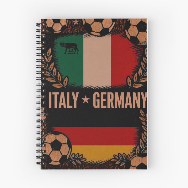 Item preview, Italy vs Germany Vintage Retro Football match Poster / Italy vs Germany Vintage soccer art  designed and sold by Nexus Space.
