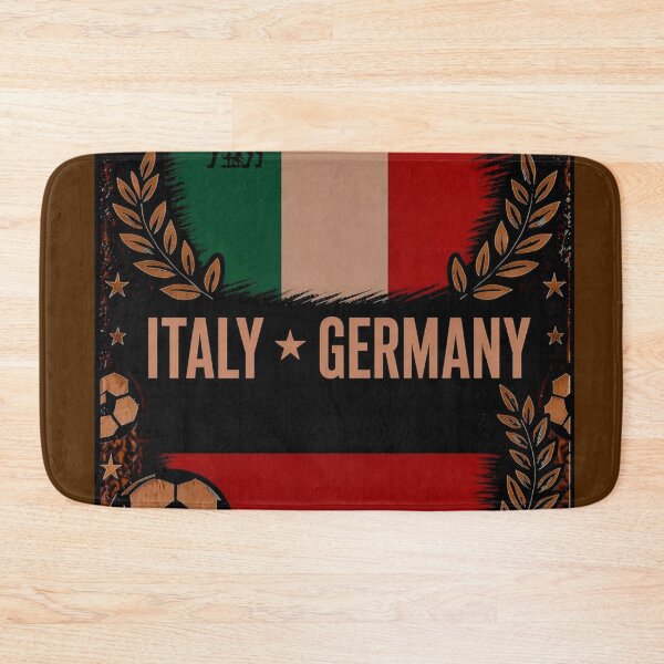 Item preview, Italy vs Germany Vintage Retro Football match Poster / Italy vs Germany Vintage soccer art  designed and sold by Nexus Space.