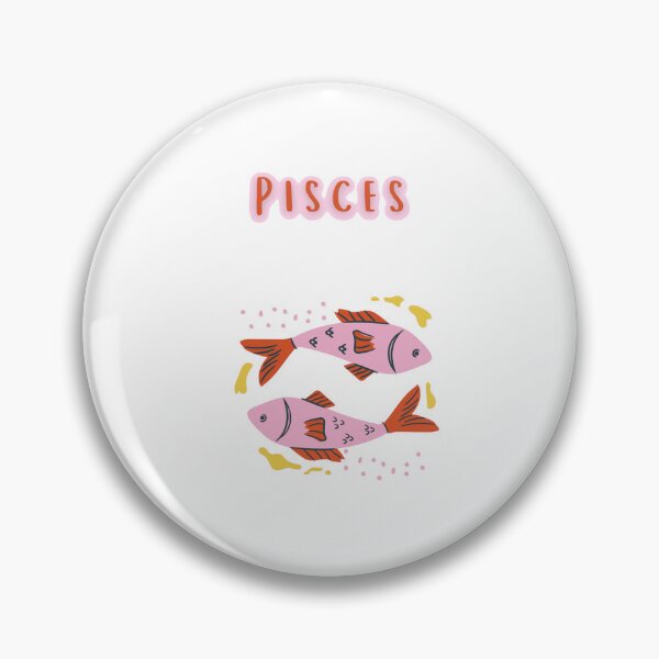 Item preview, Cute Pisces Star Sign Pastel Two Fish Aesthetic Zodiac Illustration designed and sold by By The Moon.