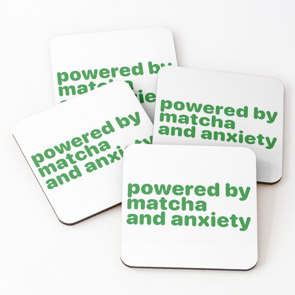Item preview, powered by matcha and anxiety cutesy (Neurodivergent Neurospicy and Nerdy) designed and sold by ZodiacGradient.