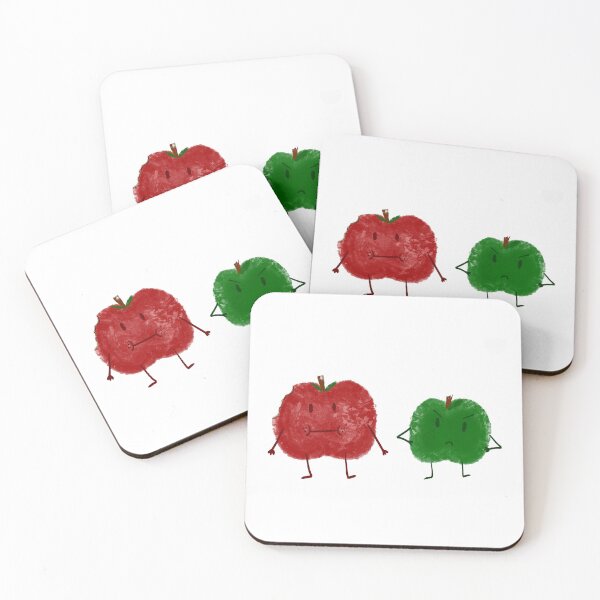 Item preview, two angry apples designed and sold by buggbailey.