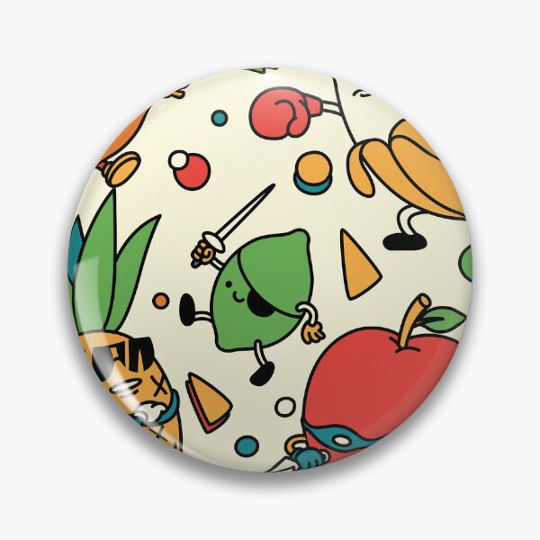 Item preview, Angry Fruits Pattern designed and sold by Tobe Fonseca®.
