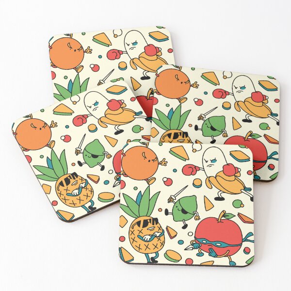 Item preview, Angry Fruits Pattern designed and sold by Tobe Fonseca®.