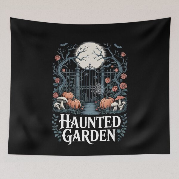 Item preview, Haunted Garden Spooky Gardening designed and sold by MooonTees.