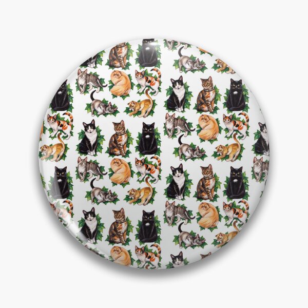 Item preview, Whiskers in the Ivy designed and sold by morbidcandyboutique .