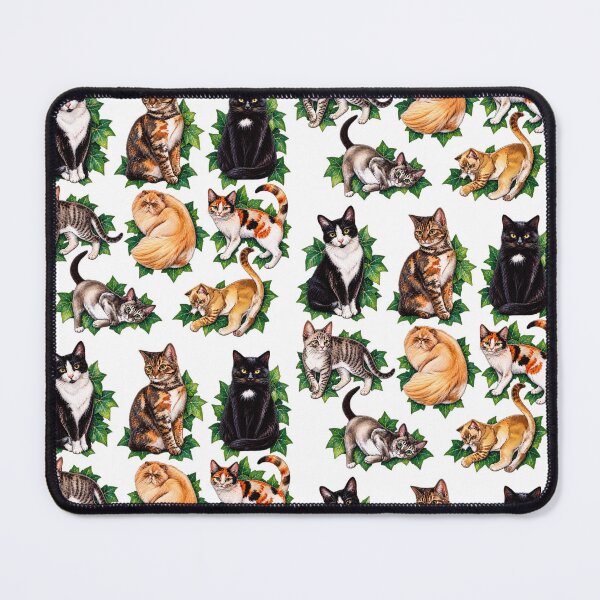 Item preview, Whiskers in the Ivy designed and sold by morbidcandyboutique .