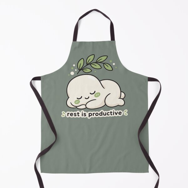 Item preview, Rest Is Productive Cute Self Care Blob Quote designed and sold by QCena.
