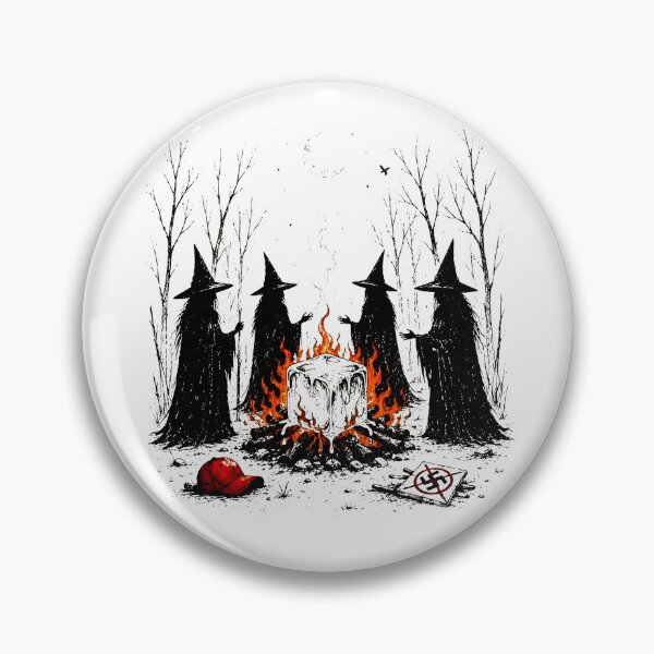 Item preview, Subtle Anti Trump Graphic Liberal Halloween Shirt, Trumpkin Secret Message FDT Tee, Witch Bonfire ICE Melts designed and sold by art-jendi.