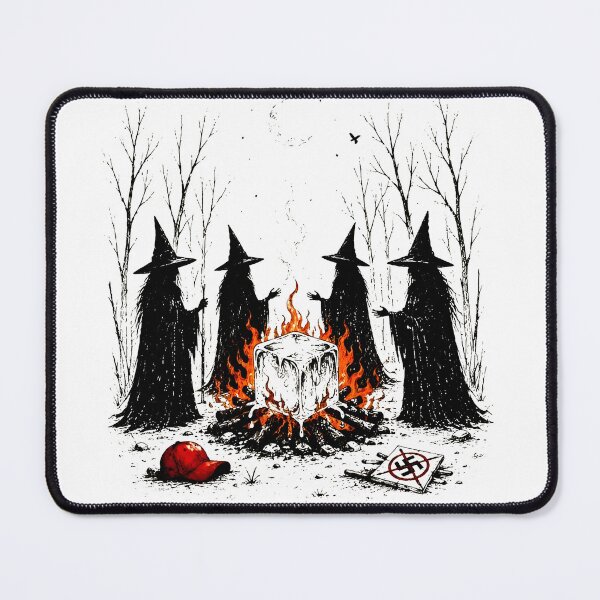 Item preview, Subtle Anti Trump Graphic Liberal Halloween Shirt, Trumpkin Secret Message FDT Tee, Witch Bonfire ICE Melts designed and sold by art-jendi.