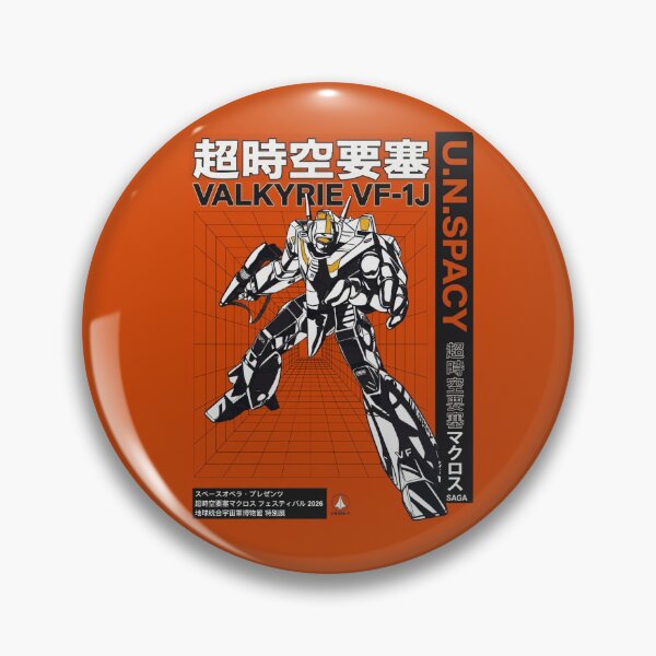 Item preview, VF-1J Valkyrie – Retro Japanese Sci-Fi Mecha designed and sold by zumerdiego.