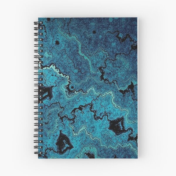 Item preview, Blue White Fluid Swirl Marble designed and sold by IntelliMindDesigns.