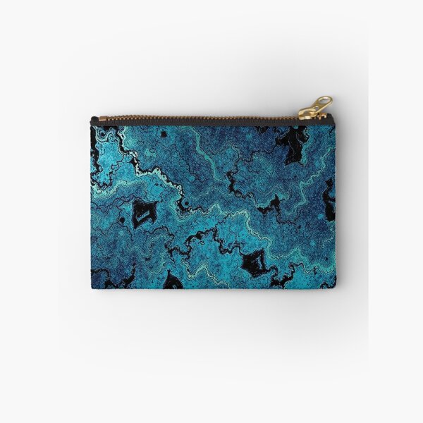 Item preview, Blue White Fluid Swirl Marble designed and sold by IntelliMindDesigns.