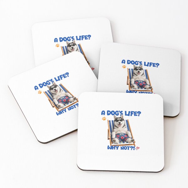 Item preview, A Dog's Life? Y Not? – Husky version  designed and sold by YOFANTZ!.