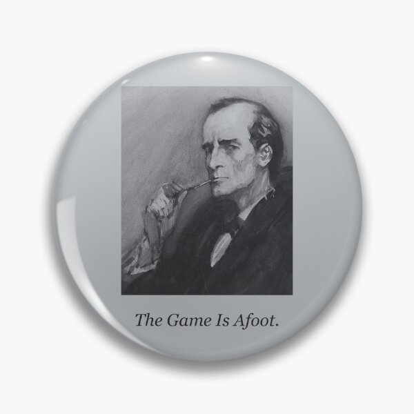 Item preview, The Game Is Afoot — Vintage Sherlock Holmes Tee designed and sold by Core-E.