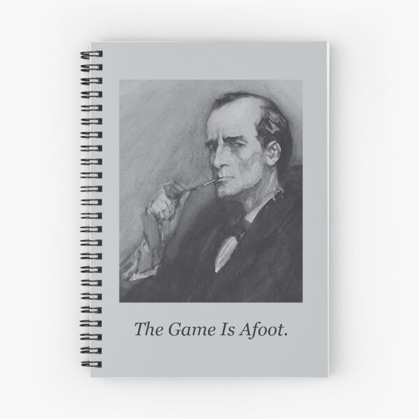 Item preview, The Game Is Afoot — Vintage Sherlock Holmes Tee designed and sold by Core-E.