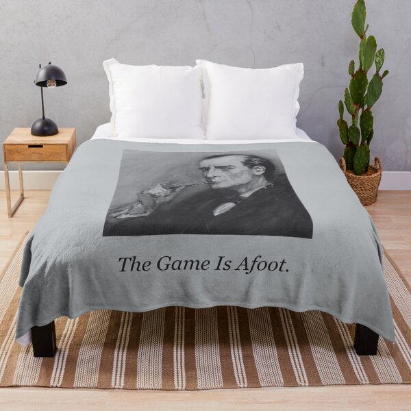 Item preview, The Game Is Afoot — Vintage Sherlock Holmes Tee designed and sold by Core-E.