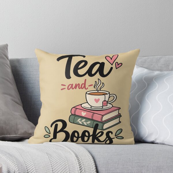 Item preview, Tea and Books Cozy Reading Tea Lover Bookish Design designed and sold by MR-HOOBY.