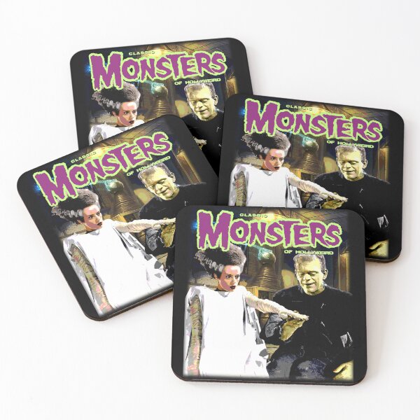 Item preview, Classic Monsters of Hollyweird Frankie and his Bride Tribute designed and sold by 90snerd.