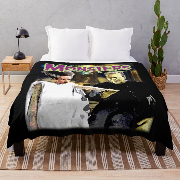 Item preview, Classic Monsters of Hollyweird Frankie and his Bride Tribute designed and sold by 90snerd.