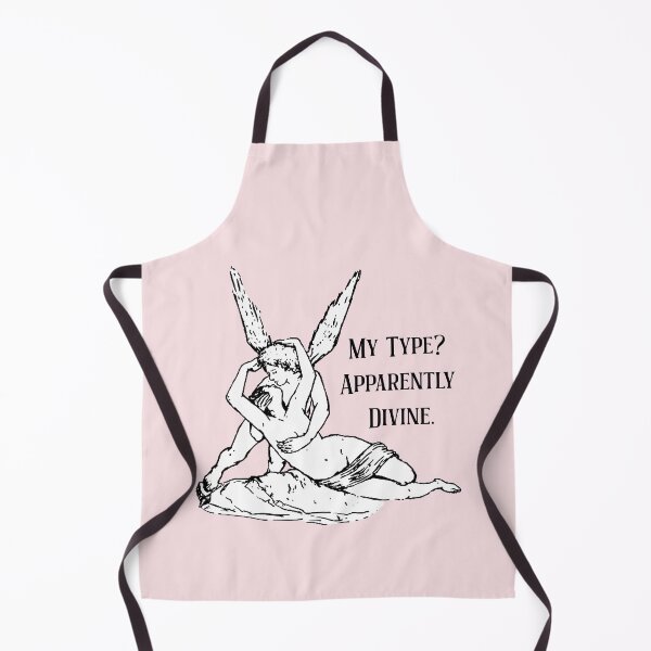 Item preview, My Type Apparently Divine – Cupid and Psyche Greek Mythology Romantic Design designed and sold by witchlingart.