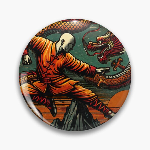 Item preview, Shaolin Master Dragon Warrior designed and sold by Fei Long Design Hub.