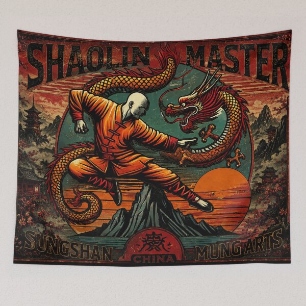 Item preview, Shaolin Master Dragon Warrior designed and sold by Fei Long Design Hub.