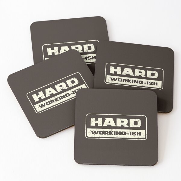 Item preview, Hard Working-Ish designed and sold by Tobe Fonseca®.