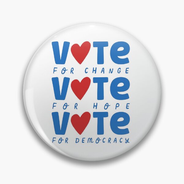 Item preview, Vote For Change Vote For Hope Vote For Democracy designed and sold by m-smith-bear.