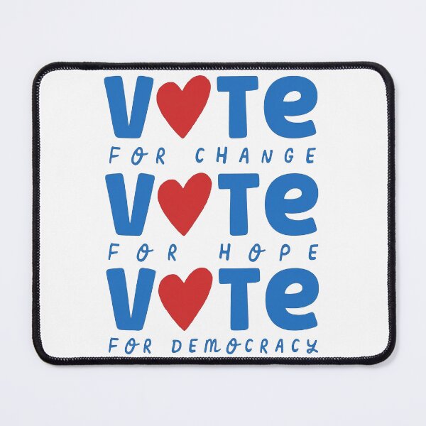 Item preview, Vote For Change Vote For Hope Vote For Democracy designed and sold by m-smith-bear.