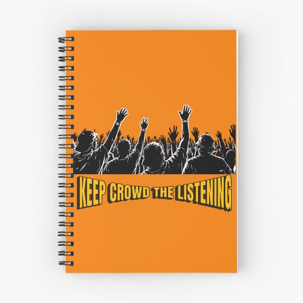 Item preview, Keep Crowd The Listening - Hip Hop Quote Urban designed and sold by YOFANTZ!.