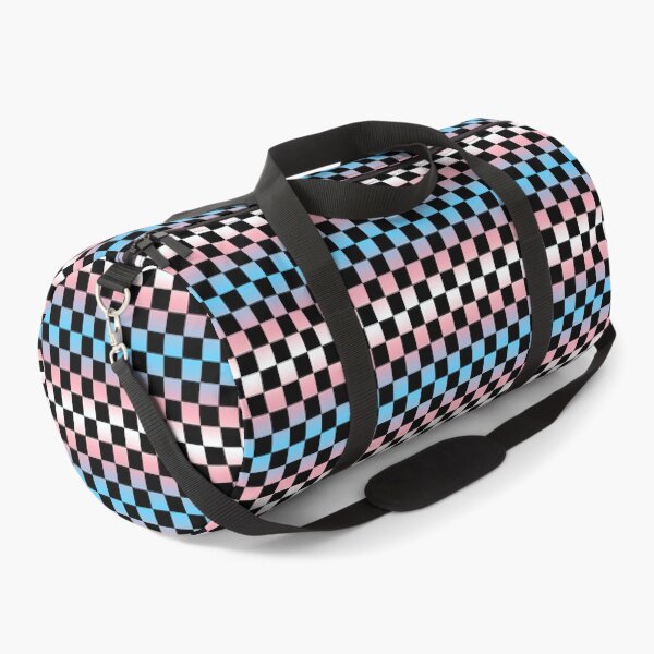 Item preview, Pink Blue and White Checkered Design  designed and sold by PatternTitan.