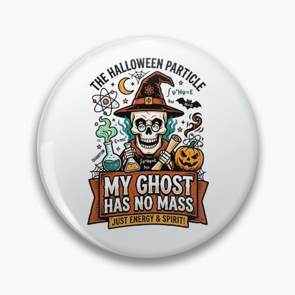 Item preview, The Halloween particle - My ghost has no mass - Spooky season for physicist  designed and sold by ParadoxParadox.