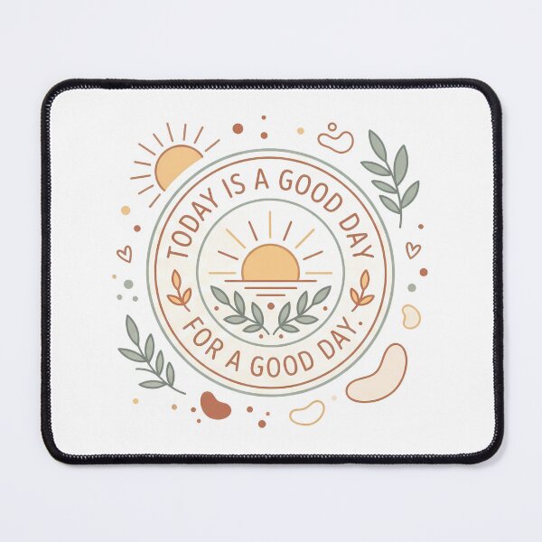 Item preview, Sun Today Is A Good Day Inspirational Quote designed and sold by ART ATTACK ZONE.